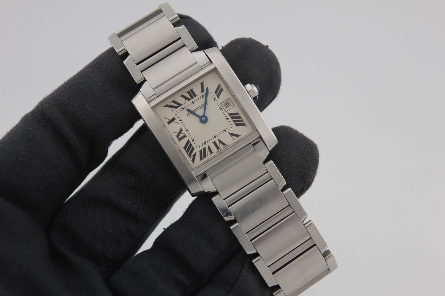 SPEED WATCHES Cartier Tank Française Quartz – Ref. W51011Q3 - full size product image