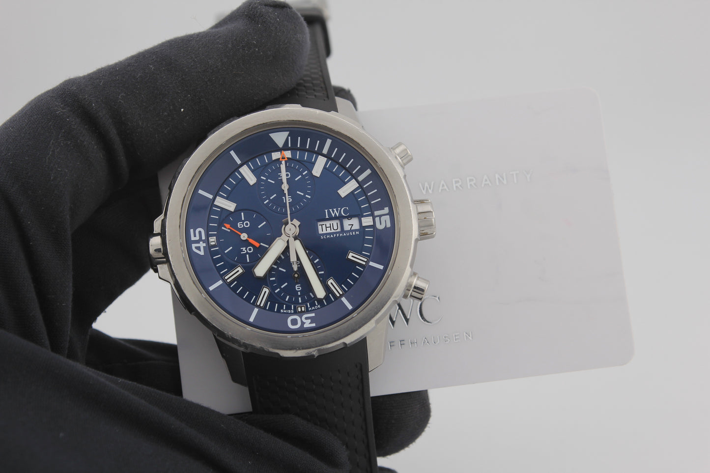 SPEED WATCHES IWC Aquatimer Chronograph Cousteau – Ref. IW376805 - full size product image
