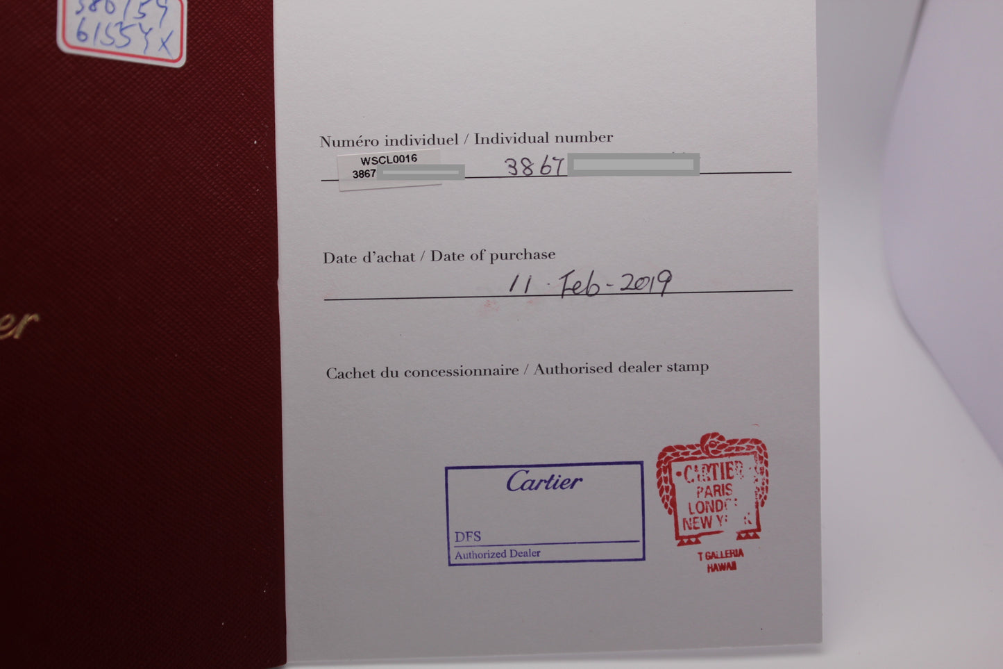 Cartier Clé de Cartier Ref. WSCL0016