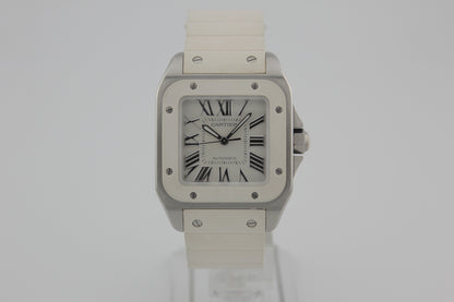 SPEED WATCHES Cartier Santos 100 – Ref. W20122U2 - thumbnail image 1