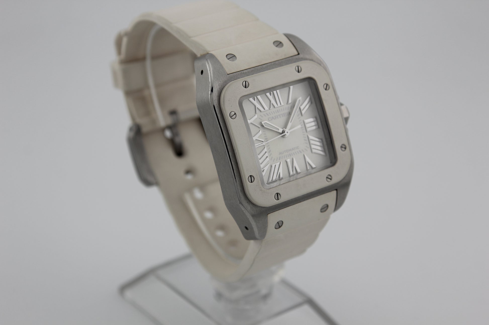 SPEED WATCHES Cartier Santos 100 – Ref. W20122U2 - gallery image 3