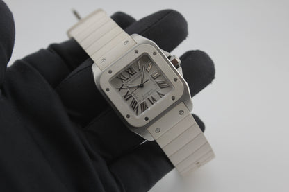 SPEED WATCHES Cartier Santos 100 – Ref. W20122U2 - thumbnail image 2