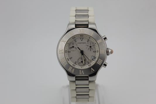 Cartier 21 Chronoscaph ref. 2424