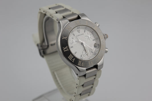 Cartier 21 Chronoscaph ref. 2424