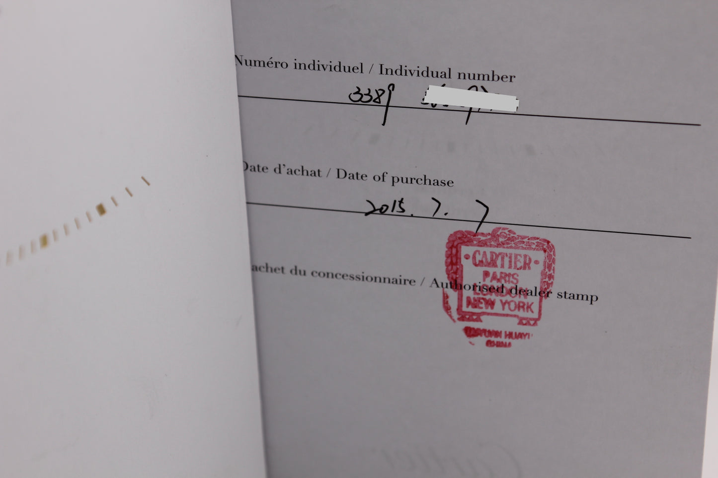 Cartier Calibre de Cartier – Ref. 3389