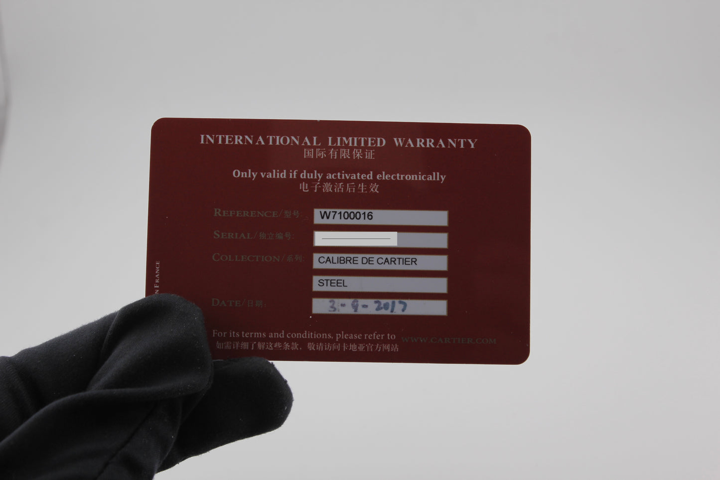 Cartier Calibre de Cartier Ref- W7100061