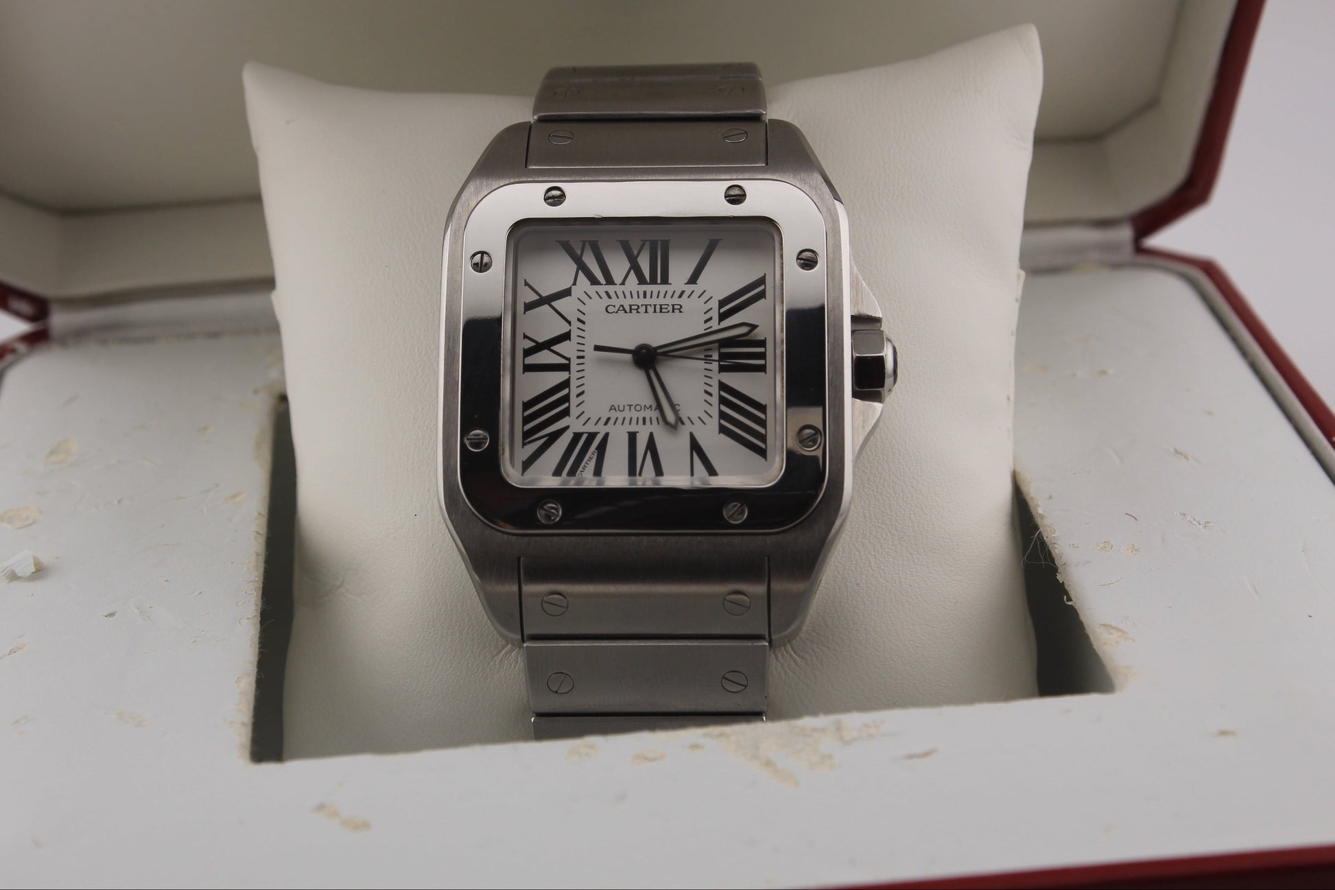 SPEED WATCHES Cartier Santos 100 Automatic – Ref. W200737G - gallery image 11