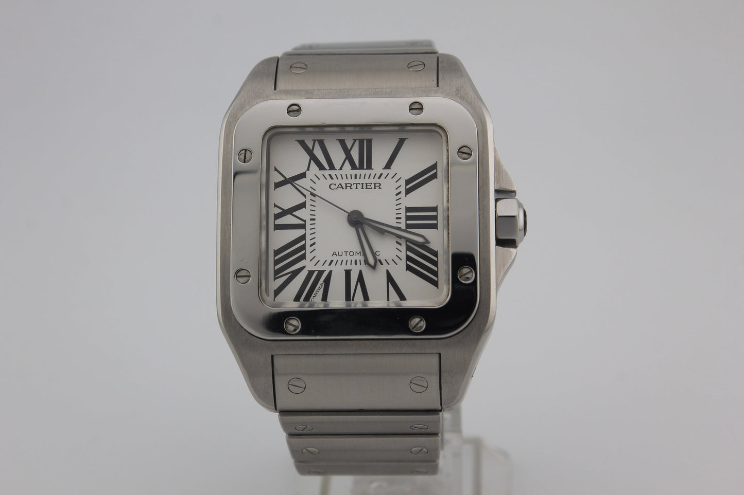 SPEED WATCHES Cartier Santos 100 Automatic – Ref. W200737G - full size product image