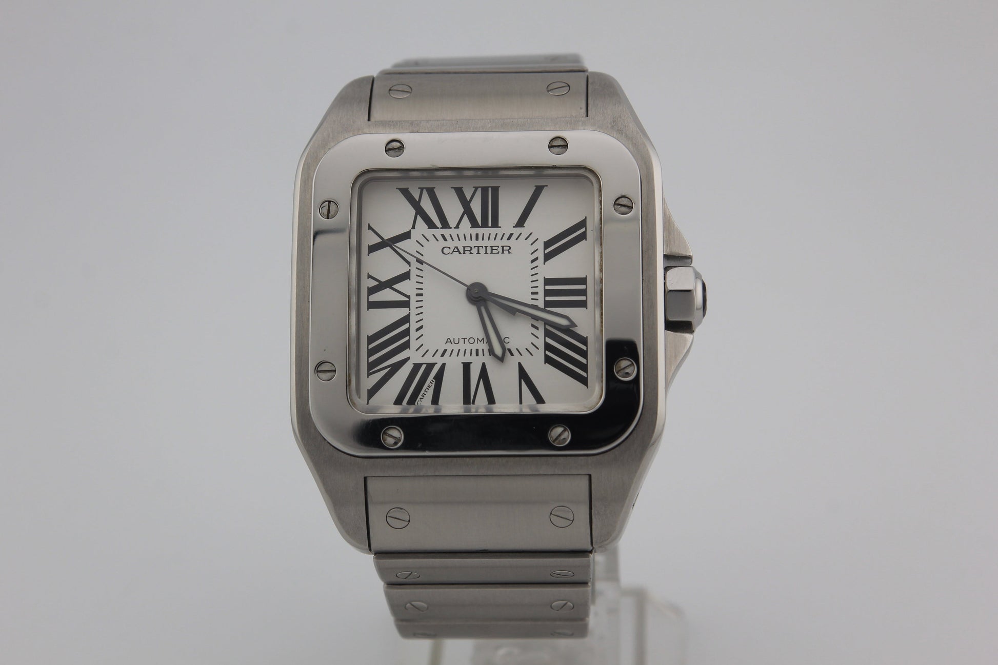 SPEED WATCHES Cartier Santos 100 Automatic – Ref. W200737G - gallery image 2