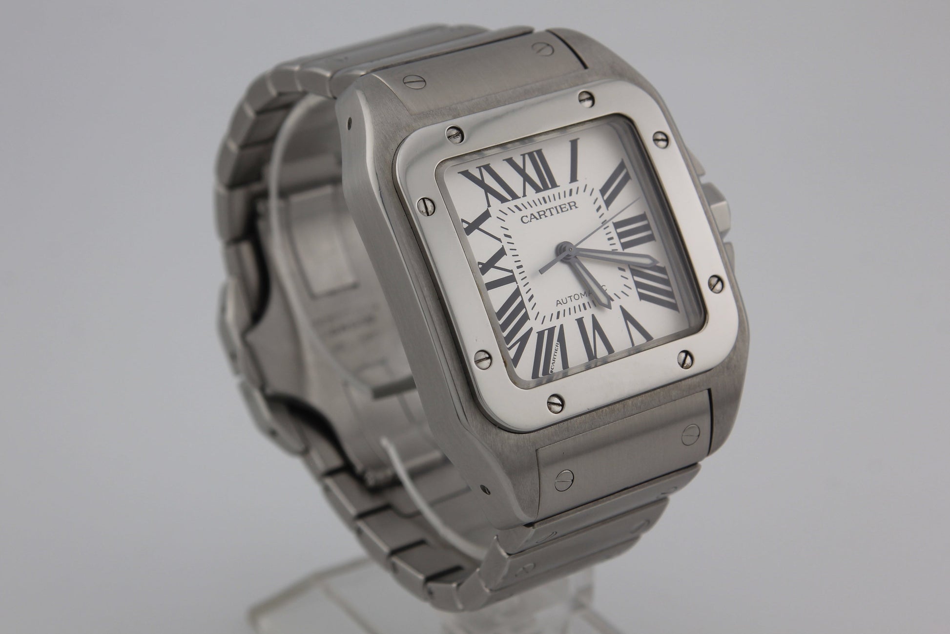 SPEED WATCHES Cartier Santos 100 Automatic – Ref. W200737G - gallery image 3