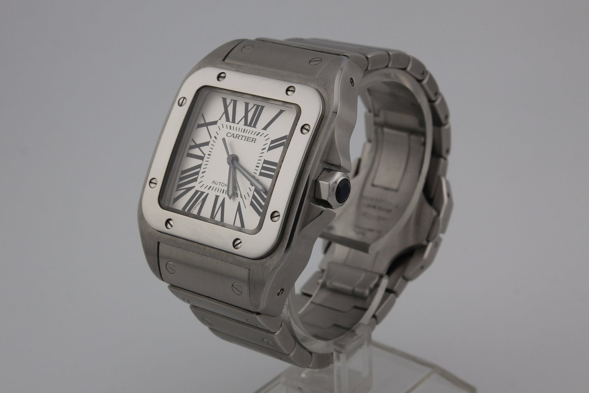 SPEED WATCHES Cartier Santos 100 Automatic – Ref. W200737G - gallery image 4