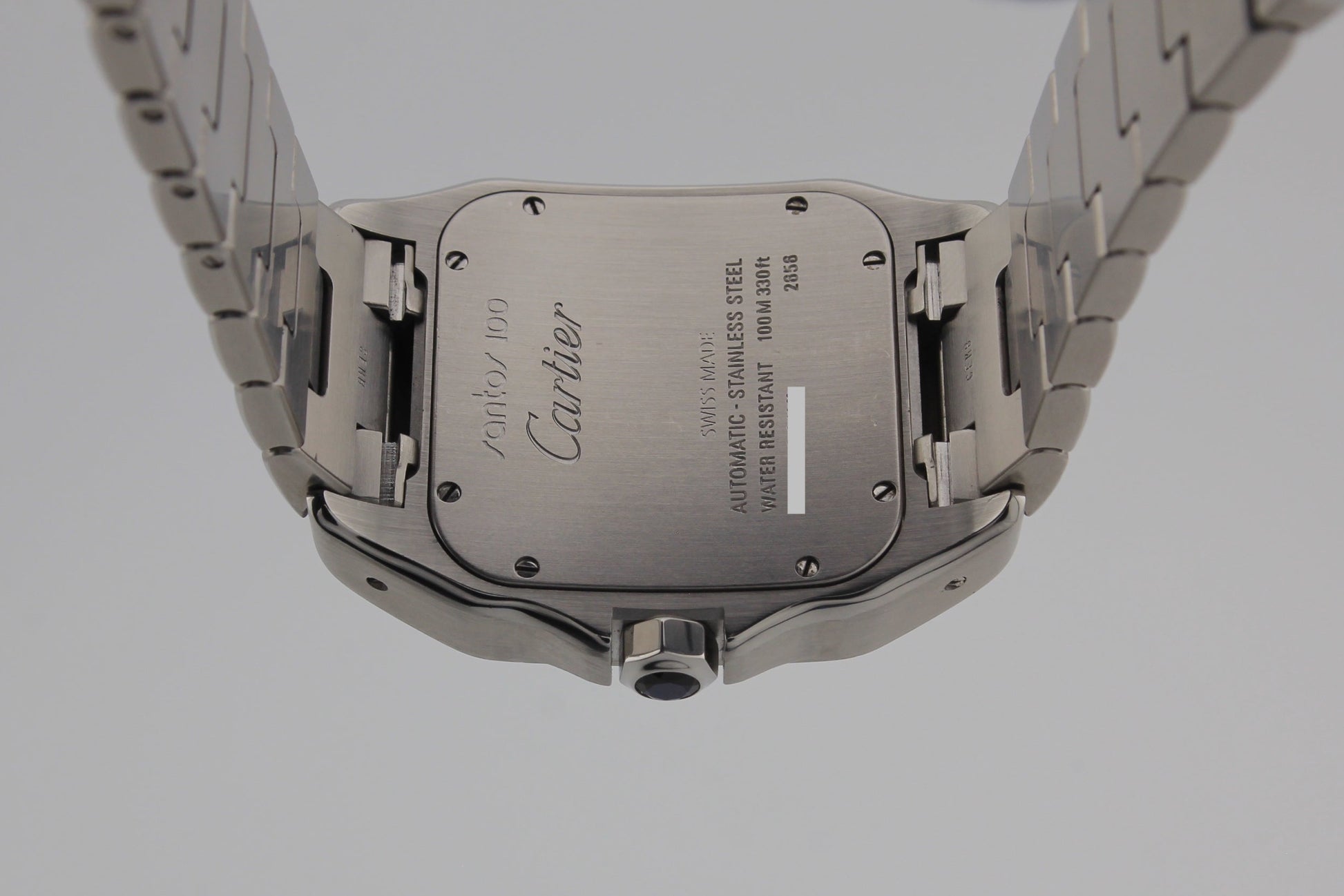 SPEED WATCHES Cartier Santos 100 Automatic – Ref. W200737G - gallery image 9