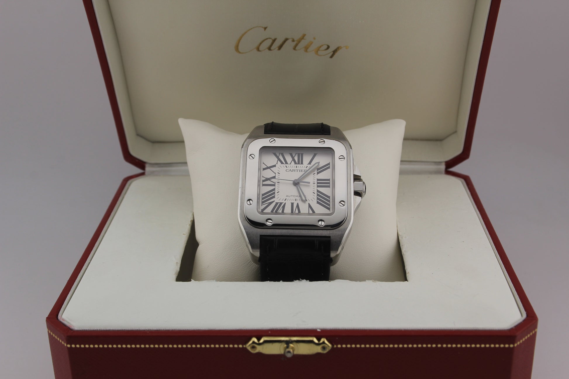 SPEED WATCHES Cartier Santos 100 Automatic – Ref. W20073X8 - gallery image 2