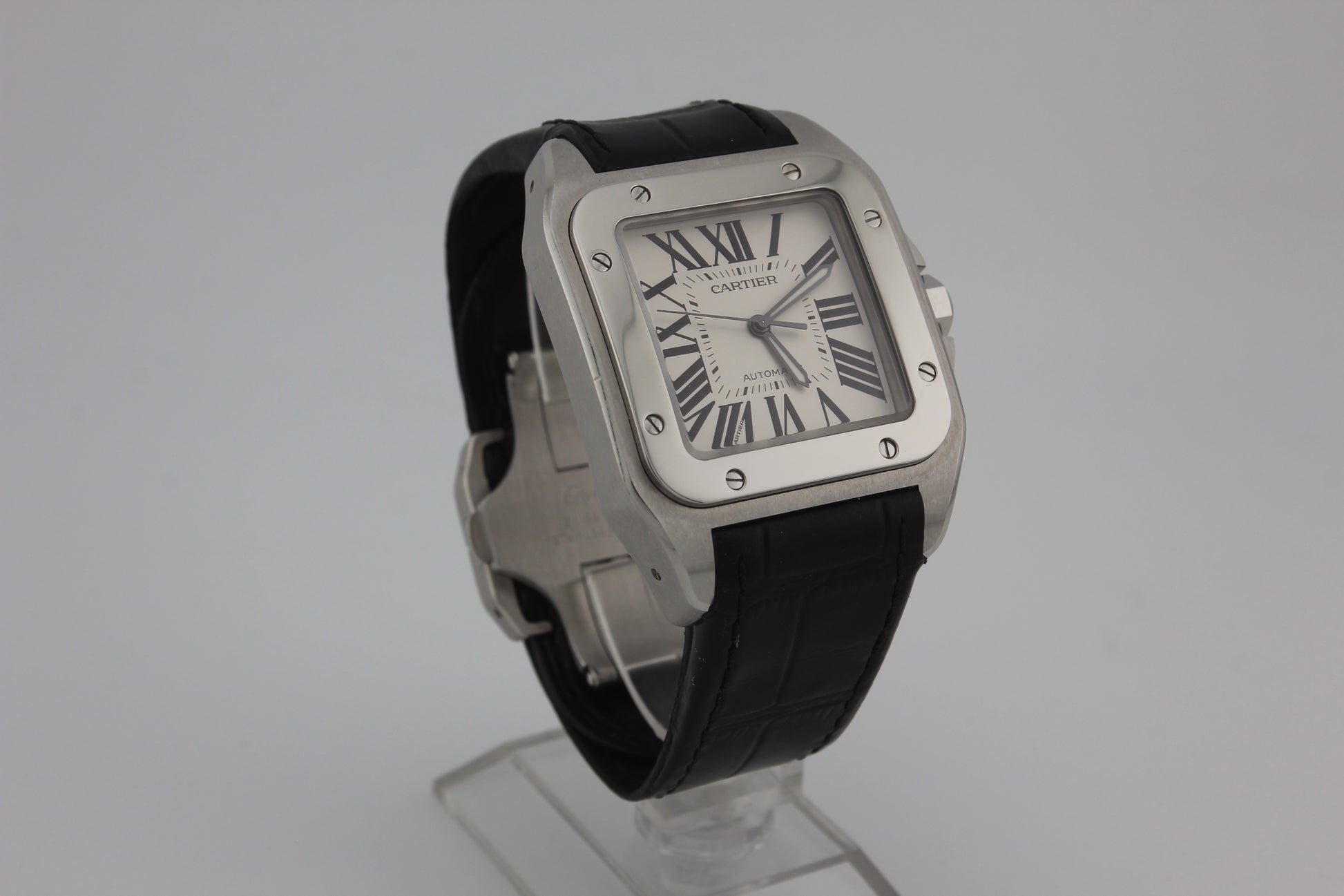 SPEED WATCHES Cartier Santos 100 Automatic – Ref. W20073X8 - gallery image 5