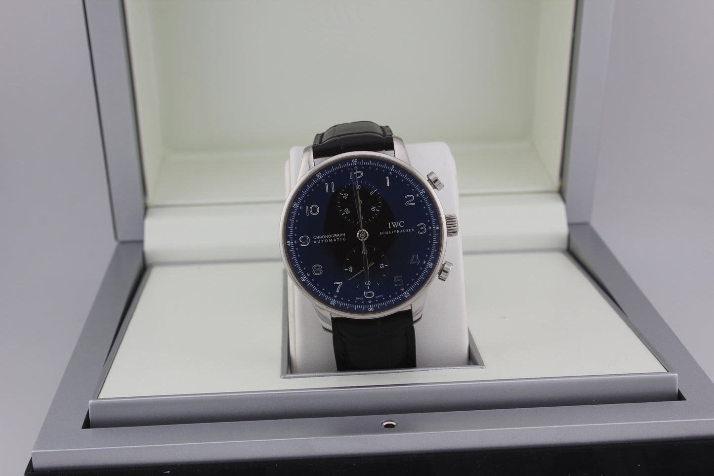 SPEED WATCHES IWC Schaffhausen Portuguese Chronograph Ref. IW371438 - full size product image