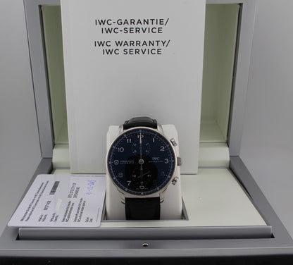 SPEED WATCHES IWC Schaffhausen Portuguese Chronograph Ref. IW371438 - thumbnail image 14