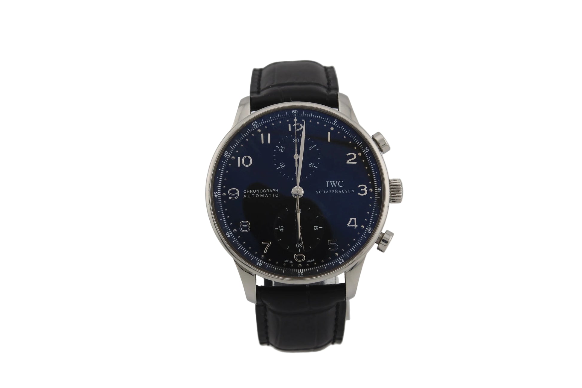 SPEED WATCHES IWC Schaffhausen Portuguese Chronograph Ref. IW371438 - gallery image 1