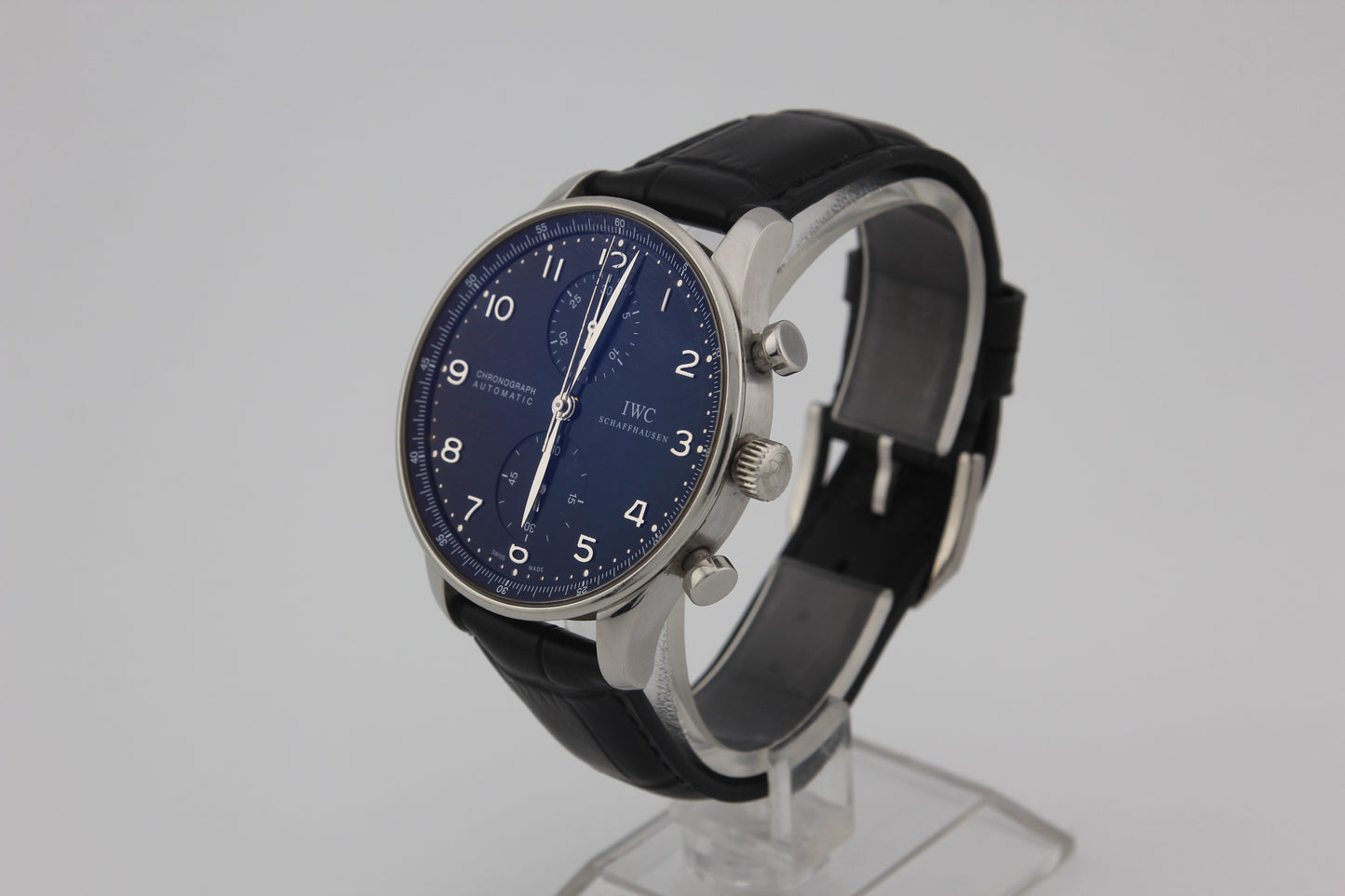 SPEED WATCHES IWC Schaffhausen Portuguese Chronograph Ref. IW371438 - full size product image
