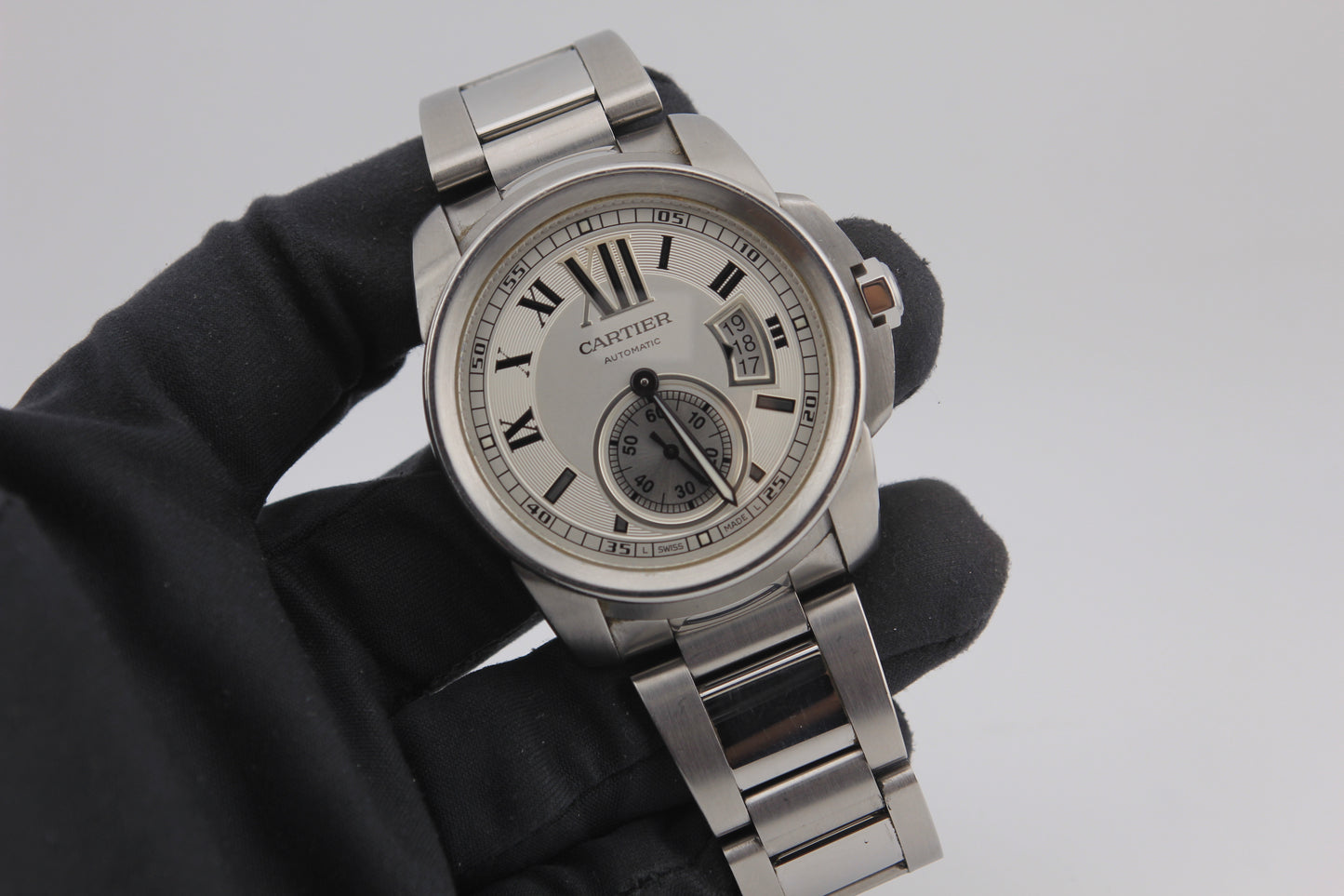 SPEED WATCHES Cartier Calibre de Cartier W7100015 - full size product image
