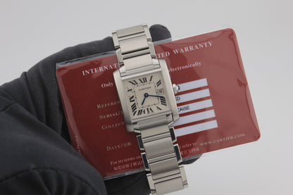 SPEED WATCHES Cartier Tank Française Ref. W51011Q3 - thumbnail image 13