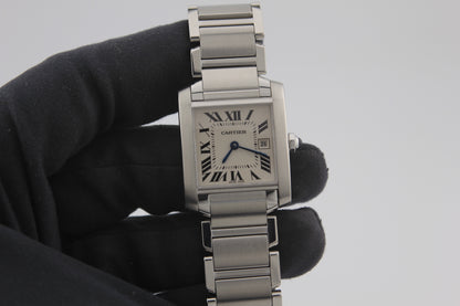 SPEED WATCHES Cartier Tank Française Ref. W51011Q3 - thumbnail image 14