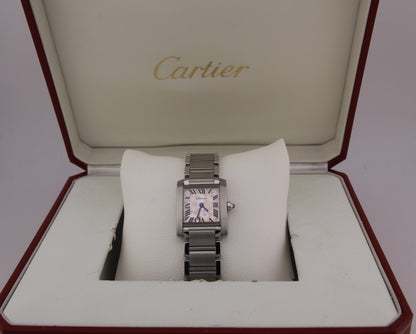 SPEED WATCHES Cartier Tank Française Limited Edition Ref. W51031Q3 - thumbnail image 12