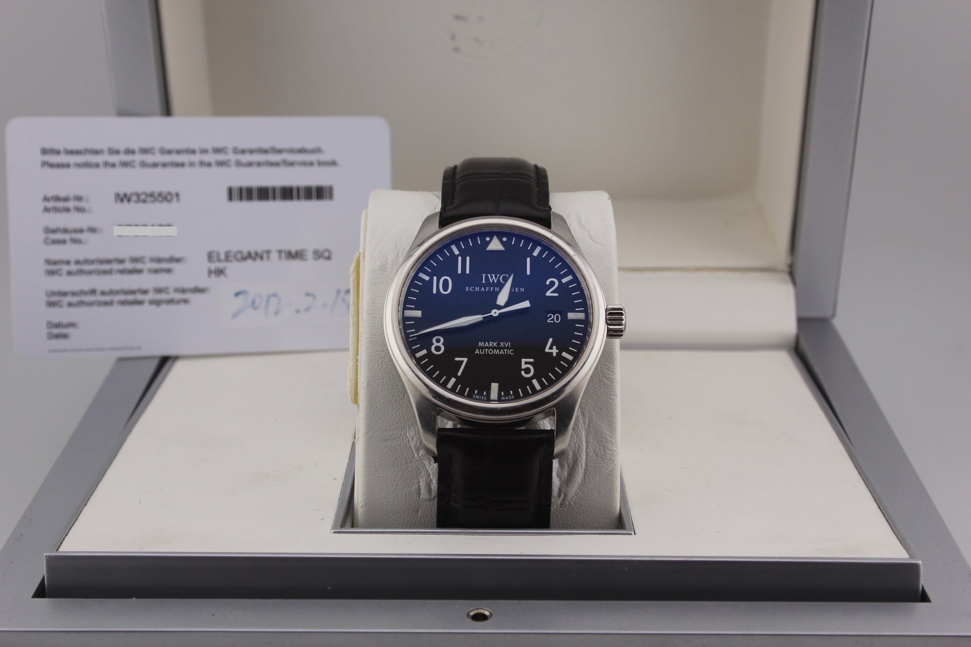 SPEED WATCHES IWC Pilot's Watch Mark XVI Ref. IW325501 - gallery image 4