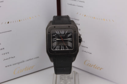 SPEED WATCHES Cartier Santos 100 Ref. WSSA0006 - thumbnail image 2