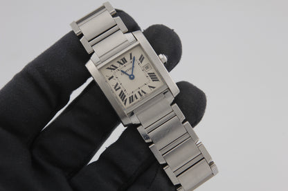 SPEED WATCHES Cartier Tank Française Quartz – Ref. W51011Q3 - thumbnail image 12