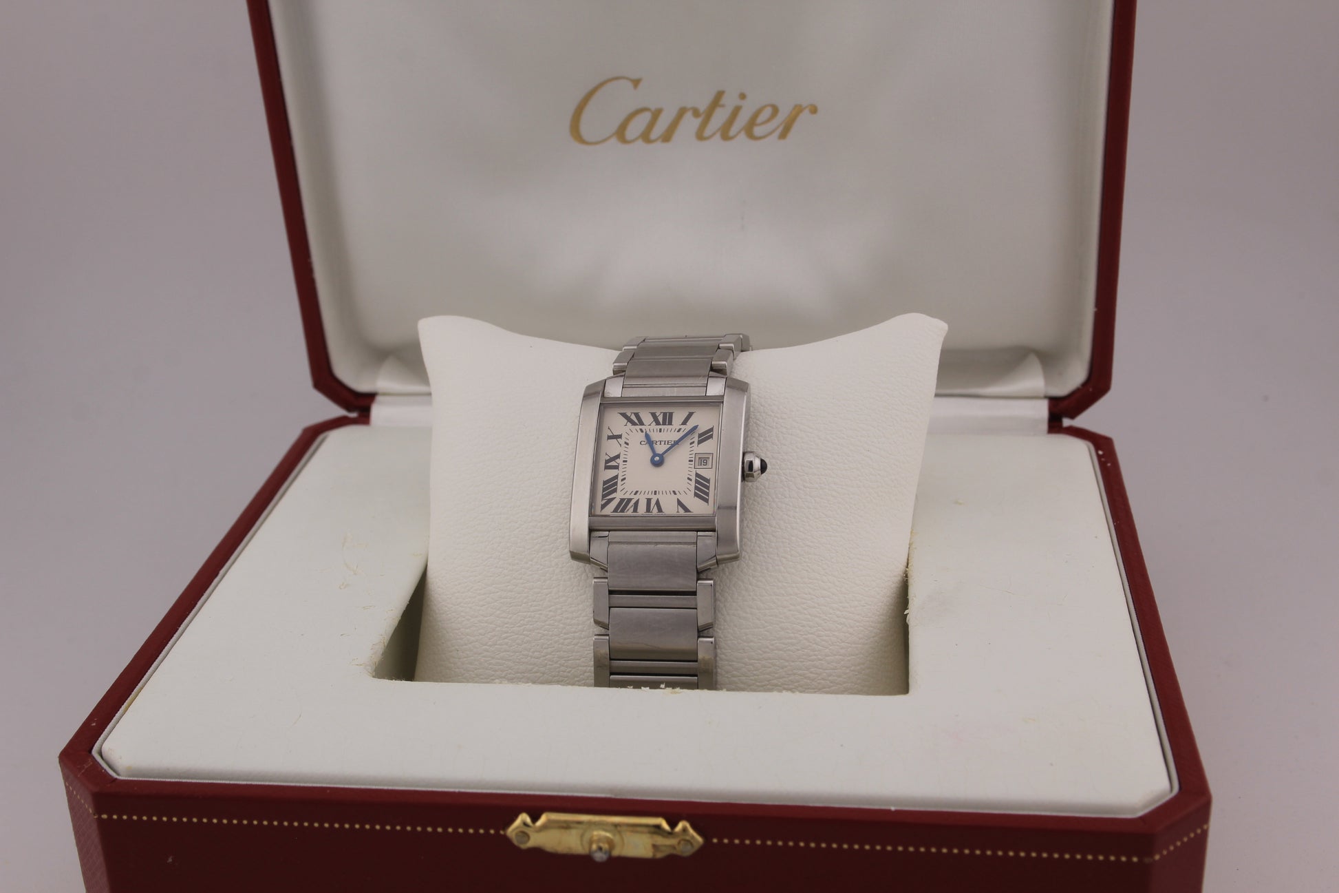 SPEED WATCHES Cartier Tank Française Quartz – Ref. W51011Q3 - gallery image 9