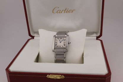 SPEED WATCHES Cartier Tank Française Quartz – Ref. W51011Q3 - thumbnail image 9