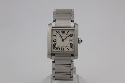 SPEED WATCHES Cartier Tank Française Quartz – Ref. W51011Q3 - thumbnail image 1
