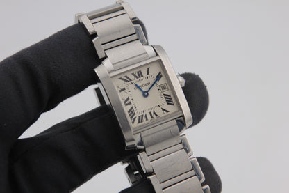 SPEED WATCHES Cartier Tank Française Quartz – Ref. W51011Q3 - thumbnail image 11