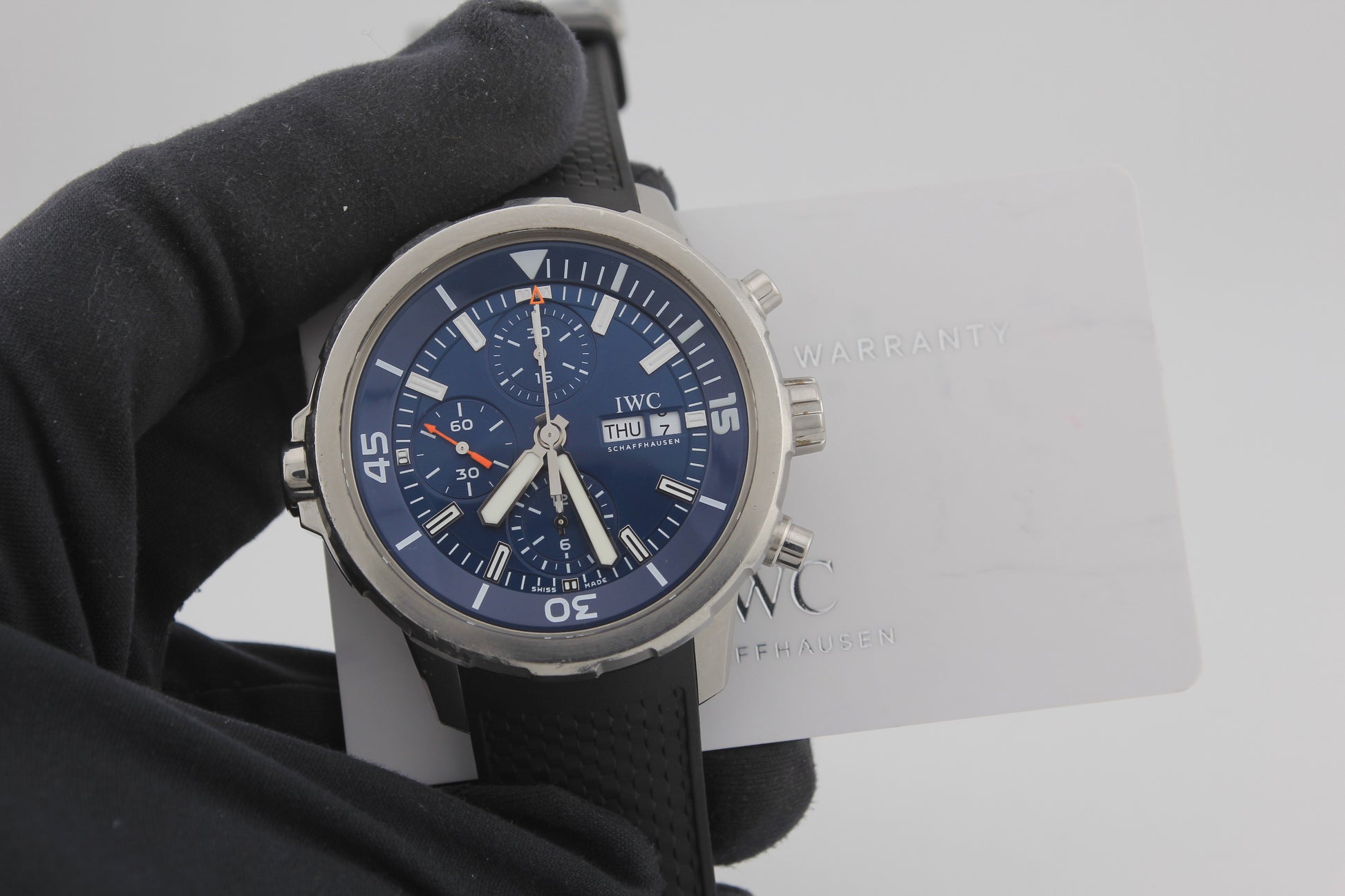 SPEED WATCHES IWC Aquatimer Chronograph Cousteau – Ref. IW376805 - gallery image 14