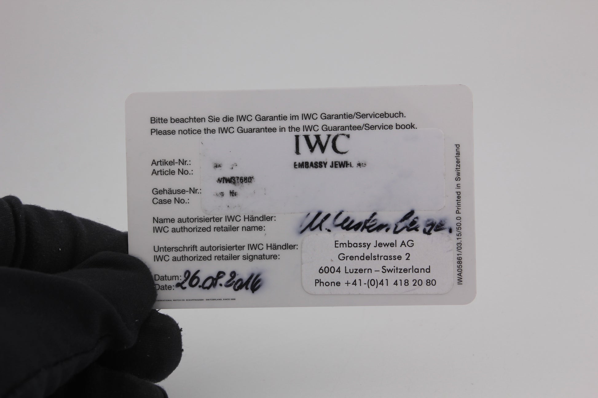 SPEED WATCHES IWC Aquatimer Chronograph Cousteau – Ref. IW376805 - gallery image 12