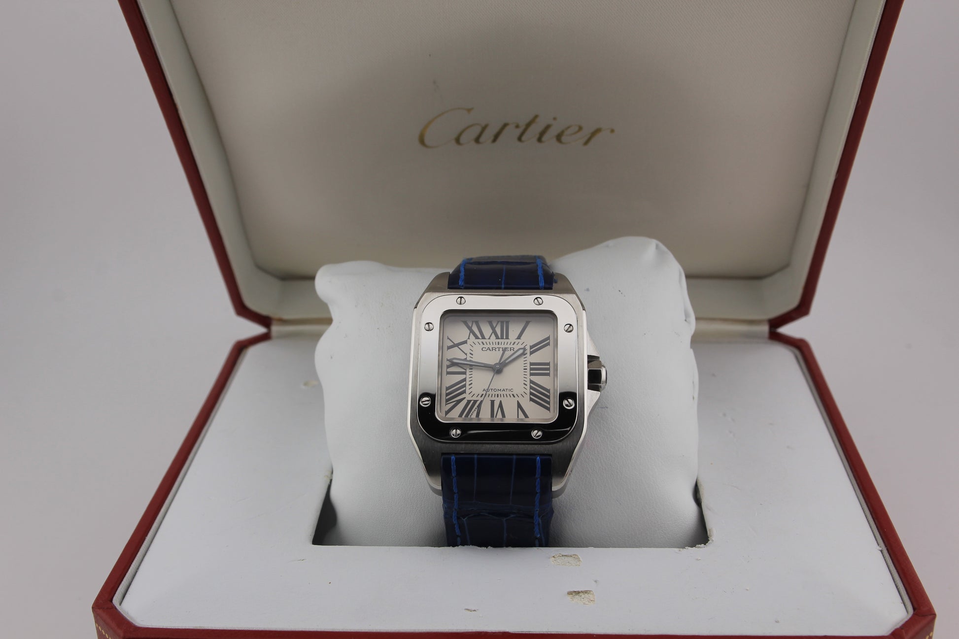 SPEED WATCHES Cartier Santos 100 Automatic – Ref. W20126X8 - gallery image 15