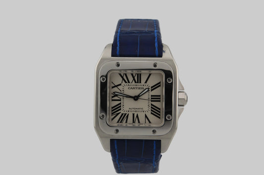 SPEED WATCHES Cartier Santos 100 Automatic – Ref. W20126X8 - product image