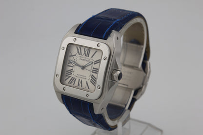 SPEED WATCHES Cartier Santos 100 Automatic – Ref. W20126X8 - thumbnail image 2