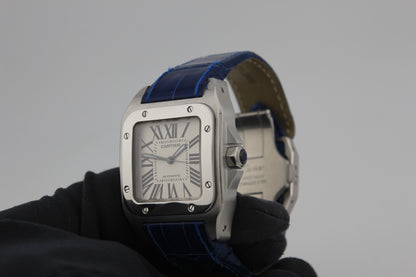 SPEED WATCHES Cartier Santos 100 Automatic – Ref. W20126X8 - thumbnail image 13