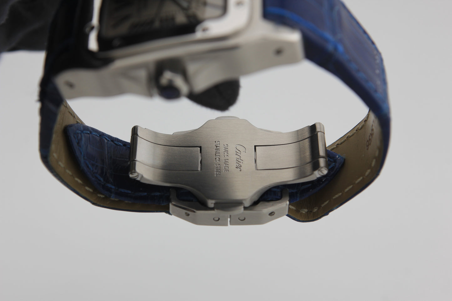 SPEED WATCHES Cartier Santos 100 Automatic – Ref. W20126X8 - full size product image