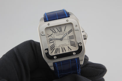 SPEED WATCHES Cartier Santos 100 Automatic – Ref. W20126X8 - thumbnail image 14