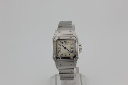 SPEED WATCHES Cartier Santos Galbée Quartz – Ref. 9057930 - thumbnail image 2