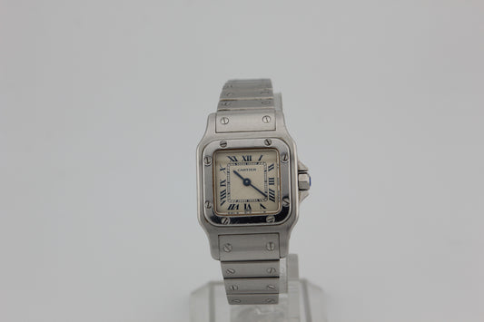 SPEED WATCHES Cartier Santos Galbée Quartz – Ref. 9057930 - alternate product image