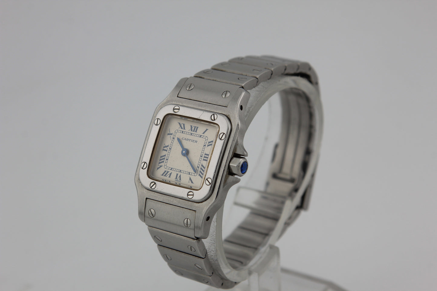 SPEED WATCHES Cartier Santos Galbée Quartz – Ref. 9057930 - full size product image
