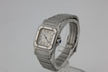 SPEED WATCHES Cartier Santos Galbée Quartz – Ref. 9057930 - thumbnail image 4