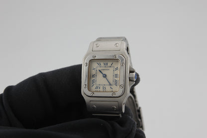 SPEED WATCHES Cartier Santos Galbée Quartz – Ref. 9057930 - thumbnail image 12