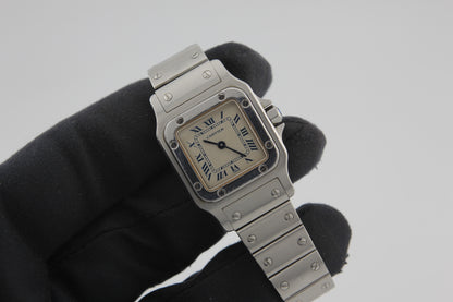 SPEED WATCHES Cartier Santos Galbée Quartz – Ref. 9057930 - thumbnail image 13