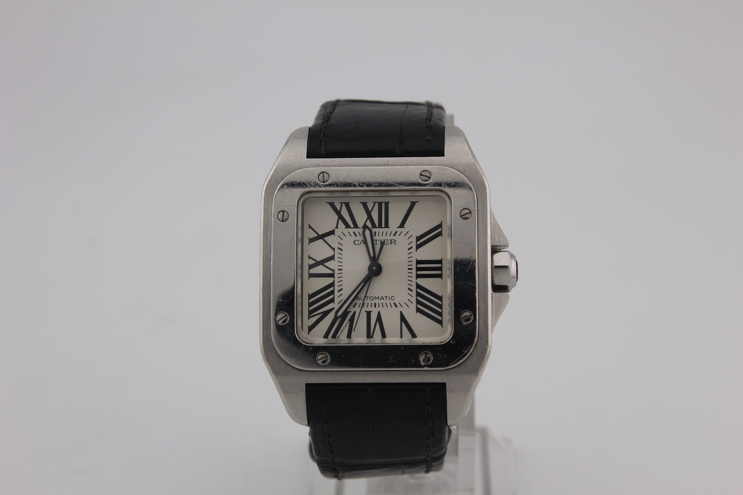 SPEED WATCHES Cartier Santos 100 Automatic – Ref. W20106X8 - full size product image