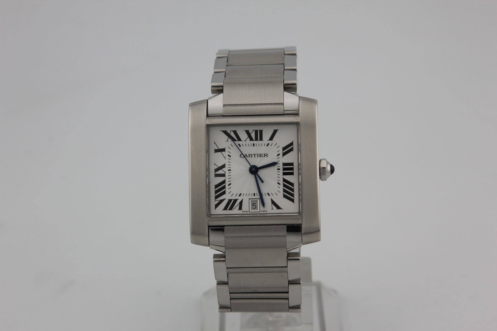 SPEED WATCHES Cartier Tank Française Automatic Steel – Ref. W51002Q3 - gallery image 1