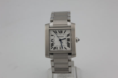SPEED WATCHES Cartier Tank Française Automatic Steel – Ref. W51002Q3 - thumbnail image 1